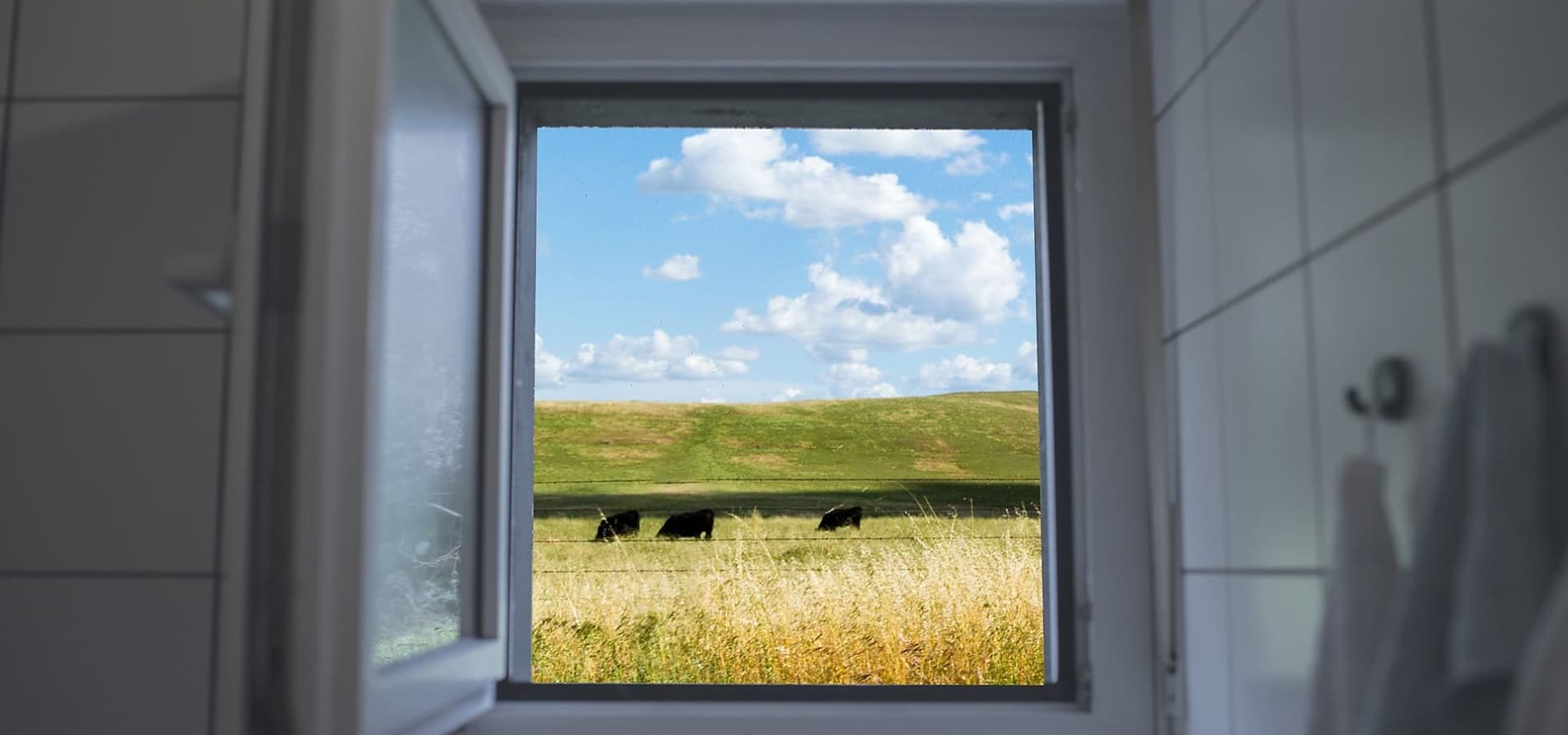 Badezimmer Fenster schnelle Lüftung Lüftungstechnik Leipzig